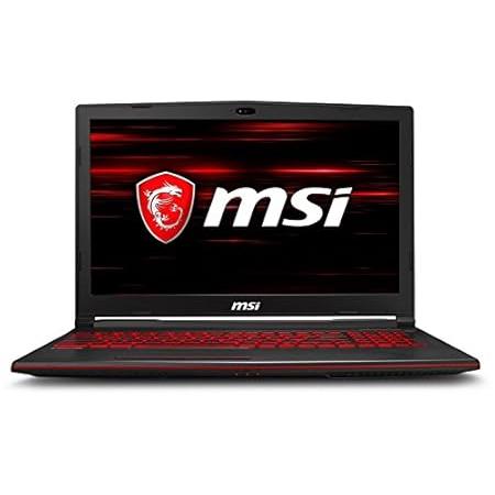 MSI GL63 8RE-455IN 2018 15.6-inch Laptop (Core i7-8750H/16GB/128GBSSD+1TB/Windows 10/6GB Graphics), Black